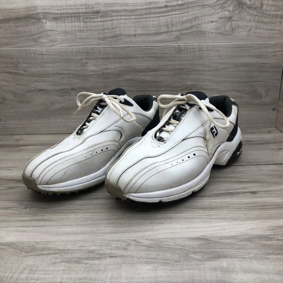 Footjoy Golf Shoes Men\'s 10 White Lace Up Soft Spike GreenJoy Cleat Sneakers main image 5